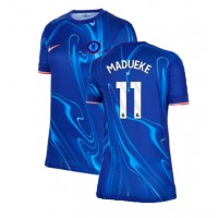 Camiseta Chelsea Noni Madueke #11 Primera Equipación Replica 2024-25 para mujer mangas cortas